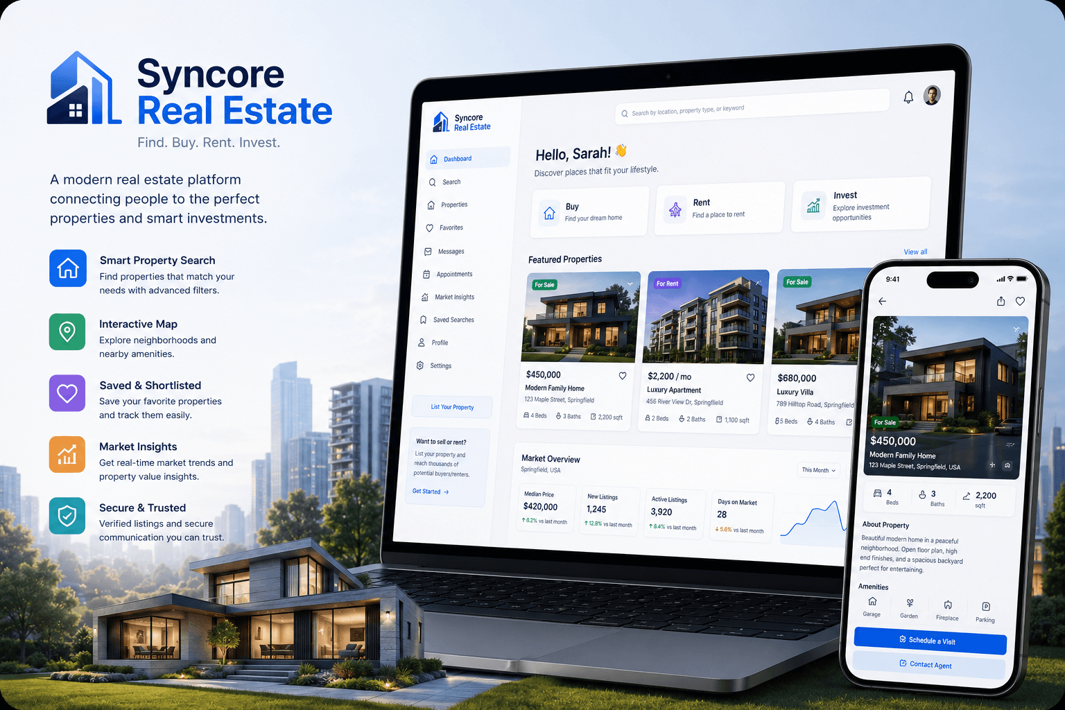 Immobilien-CRM für Objekt-Leads und Vertriebspipeline